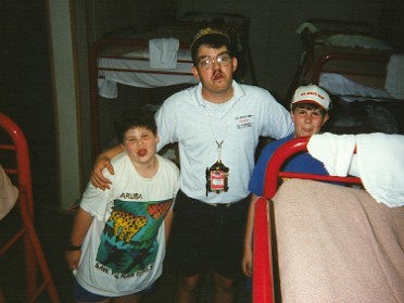 19960618a Burnham Trip USA Space Camp East Coast Space Camp Dan Camera Florida