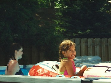 19960704a Belan Blair Burnham Jamrisko Holiday Independence Day Belan House Charwood Sterling Heights Michigan