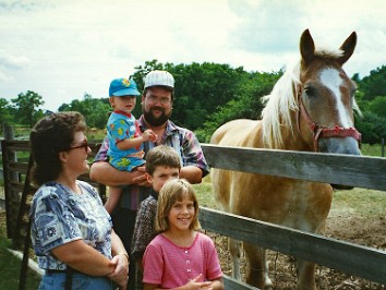 19960705a Blair Burnham Trip Maybury State Park Michigan