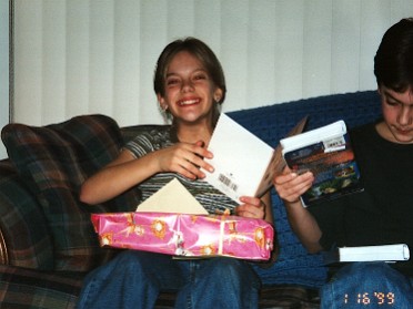 19990116a Burnham Birthdays Party Dan 14th Jamie 12th House Mair Sterling Heights Michigan