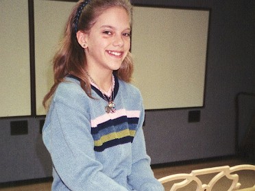 19990201a Burnham School Band Jamie Band Room Pix