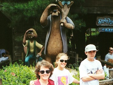 19990217a Burnham Trip Disney World Florida