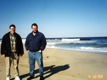 19990410a Billings Burnham Trip Visiting Church New Jersey