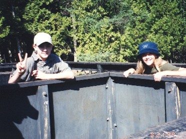 19990821a Burnham Trip Camping Upper Peninsula Palms Book State Park Michigan