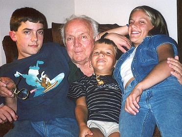 20000709a Belan Blair Burnham Jamrisko Kuzendo Birthday John Sr 70th House Shannon Sterling Heights Michigan