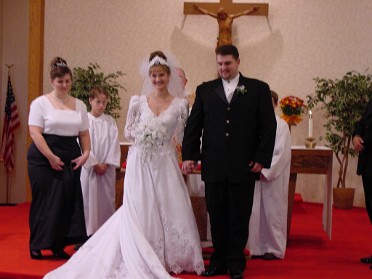 20001013a Dyrval Wedding Ceremony Denise Jason