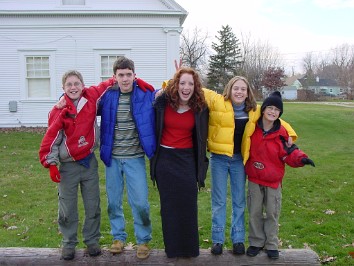 20001123b Boblenz Burnham Mantey Trip Holiday Thanksgiving Visiting Ohio