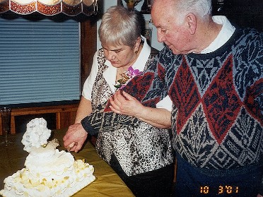 20010310 Burnham Turzak Wedding Anniversary 50th John Sr Irene House Mair Sterling Heights Michigan