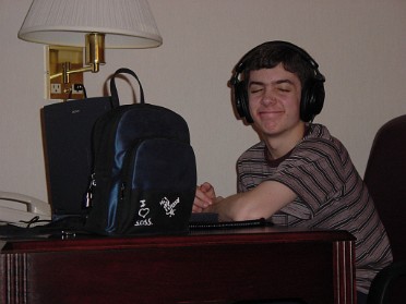 20010413b Billings Burnham Trip East Coast Jersey Shore Back At The Hotel New Jersey