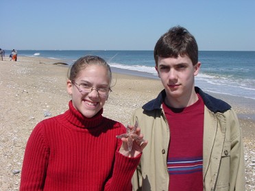 20010414b Billings Burnham Trip East Coast Jersey Shore Sandy Hook New Jersey