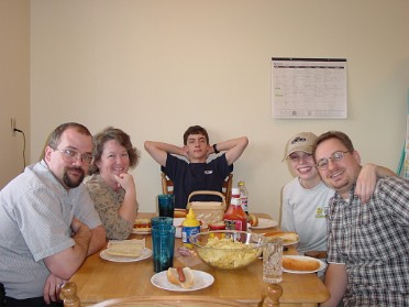 20010421c Burnham Johnson Trip Church East Coast Lunch And Fun Brantford Ontario Canada