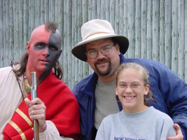 20010527b Burnham Roberts Trip Camping Church Memorial Day Colonial Michilimackinac Michigan