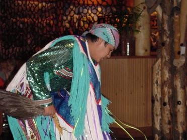 20010620b Burnham Trip Western US Dinner And Entertainment At The Canyon Star Arizona