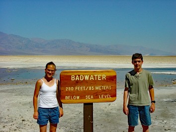 20010623a Burnham Trip Western US Death Valley National Park Nevada