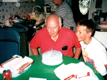 20010714b Blair Burnham Birthday Party John Sr 71st House Shannon Sterling Heights Michigan