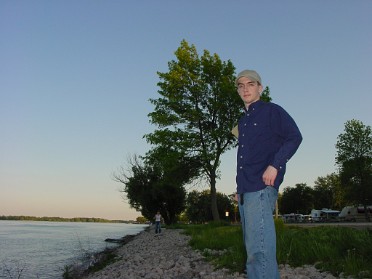 20020531d Burnham Trip Camping Algonac State Park Back At The River Michigan