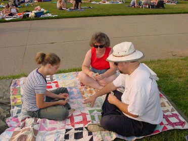 20020629a Burnham Trip Concert Stony Creek Platters And Fireworks Michigan
