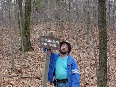 20030419a Burnham Trip Camping Pinckney State Recreation Area Hiking Michigan