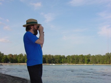 20030810a Burnham Schautt Trip Camping Clear Lake State Park Along The Shore Of Clear Lake Michigan