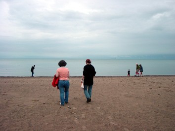 20040514b Burnham Trip Camping Lakeport State Park Lake Huron Shoreline Michigan