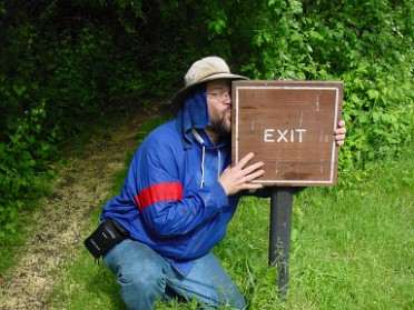 20040522a Burnham Trip Father Son Camping Holly State Recreation Area Holdridge Lakes North Loop Hiking