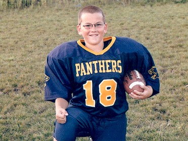 20041008a Blair Sports Football Michigan Panther Justin