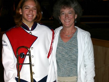 20041023a Burnham School Sports Marching Band Football Jamie