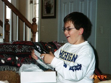 20041224a Blair Holiday Christmas Eve Pets House Ridge Court New Hudson Michigan