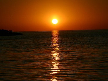 20050220c Burnham Trip Gulf Coast Touring Yet Another Bayport Sunset Florida