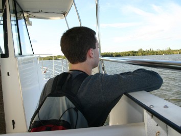 20050311b Burnham Trip Everglades National Park 10000 Islands Boat Trip Out Florida