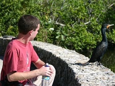 20050313b Burnham Trip Everglades National Park Royal Palm Visitor Center - Anhinga Trail Out Florida