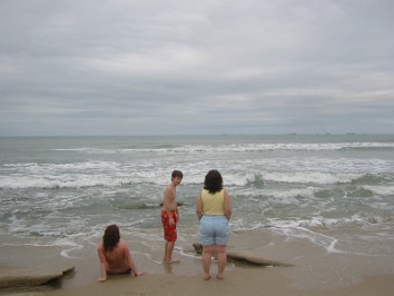 20050323a Boblenz Burnham Mantey Trip Atlantic Ocean Florida