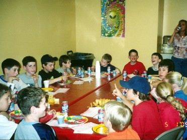 20050501a Blair Birthday Party Friends Justin 11th