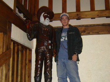 20051022c Burnham Trip School College Dan Vicki Visiting Grand Teton National Park And The Hotel In Jackson Wyoming