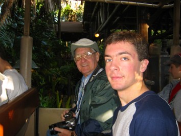 20051229a Boblenz Burnham Trip Animal Kingdom Florida