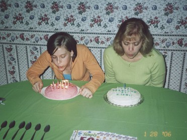 20060128a Blair Burnham Campbell Birthdays Party Pam 50th Jamie 19th