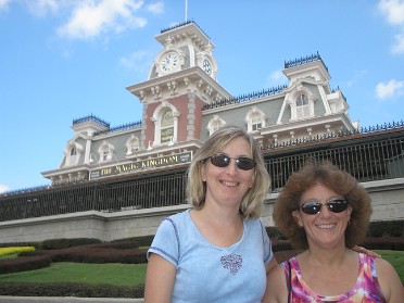 20060903a Burnham Rehfuss Trip Visiting Disney Epcot Magic Kingdom Florida