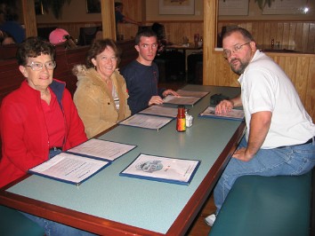 20061227a Boblenz Burnham Trip Dan Saint Augustine Dinner Lights Florida