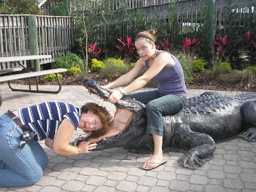 20070107a Burnham Trip Gatorland Miscellaneous Critters Florida