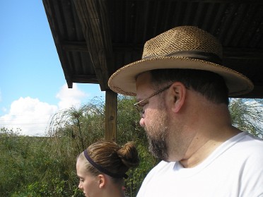 20070107f Burnham Trip Gatorland Birds Turtles Fish Flowers Florida