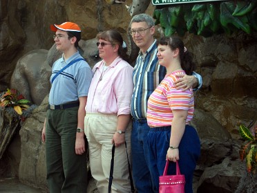 20070130c Boblenz Burnham Deck Trip Family Visiting Downtown Disney Marketplace Florida