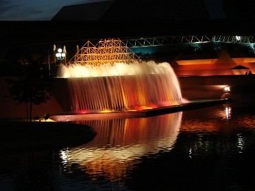 20070209b Burnham Trip Camera Exercise Disney Epcot Future World Florida