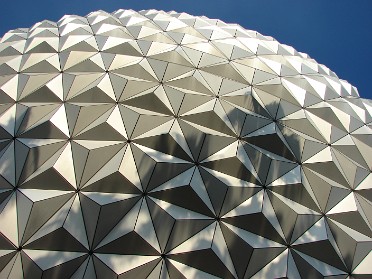 20070221a Burnham Trip Camera Exercise Wednesday Evening At Epcot Entrace To World Showcase Lagoon Florida