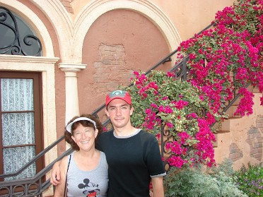 20070513a Burnham Holiday Trip Dan Mother's Day Epcot Magic Kingdom Florida