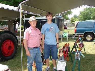 20070615b Boblenz Mantey Trip Marion Tractor Show Ohio