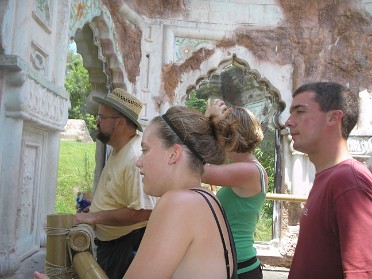 20070805a Burnham Trip Dan Jamie Visitin Disney Animal Kingdom Florida