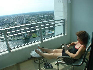 20070901e Wedding Anniversary 25th Westin Diplomat Resort And Spa Room And Balcony Pix Hollywood Florida