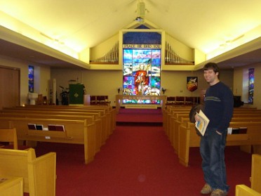 20080124a Burnham Campbell Wedding Ceremony Venue Jamie Josh First Congregational Church Rochester Hills Michigan