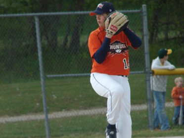20080521a.18.p Blair Burnham Trip Sports Justin Travel Baseball Team 18 - Pitching Michigan