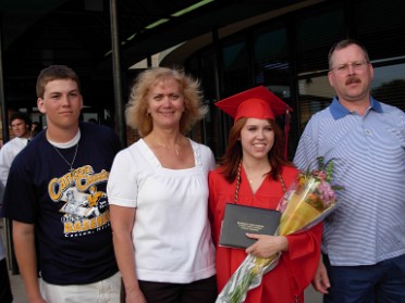 20080607b Blair Richardson High School Graduation Pam